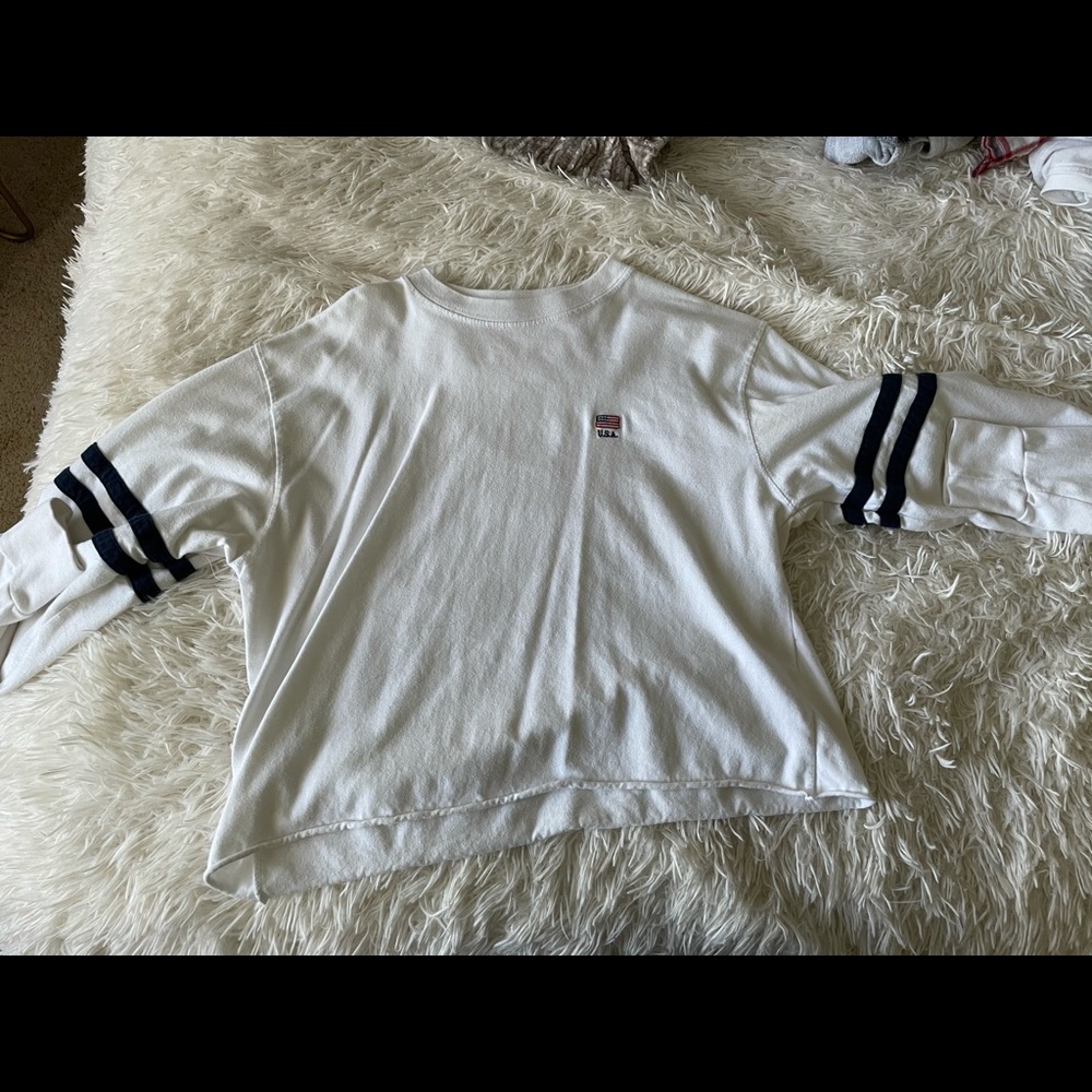 cropped brandy long sleeve